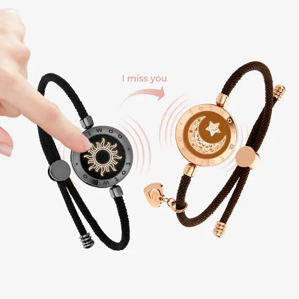 Long Distance Touch Vibration Bracelet for Couples