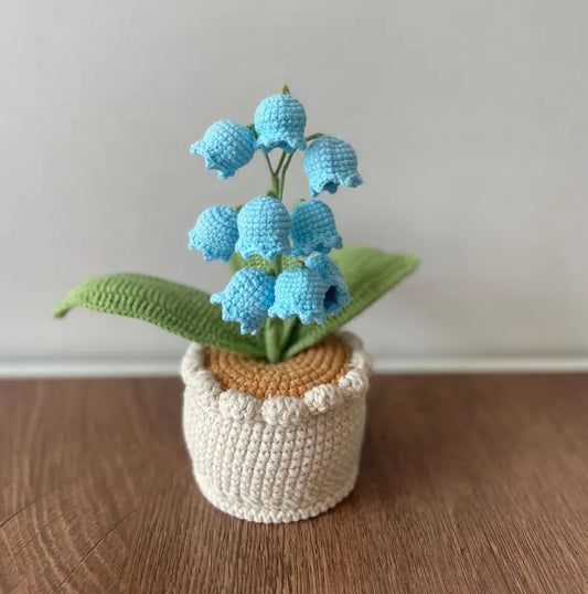 💐 Handmade Crochet Flower in Pot – A Unique Valentine’s Gift & Home Décor 🎁